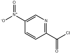 2-Pyridinecarbonyl chloride, 5-nitro- (9CI) Structure