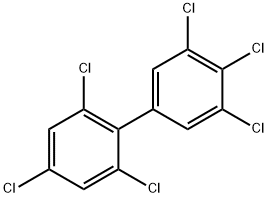 2,3',4,4',5',6-HEXACHLOROBIPHENYL 구조식 이미지