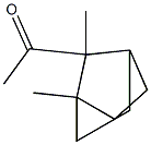 1-(2,3-Dimethyltricyclo[2.2.1.02,6]heptan-3-yl)ethanone Structure