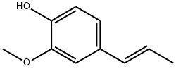 (E)-2-methoxy-4-(prop-1-enyl)phenol 구조식 이미지