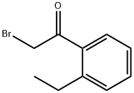 Ethanone, 2-bromo-1-(2-ethylphenyl)- (9CI) Structure