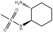 N-[(1R,2R)-2-aMinocyclohexyl]-MethanesulfonaMide Structure
