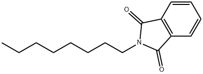 2-옥틸이소인돌린-1,3-디온 구조식 이미지