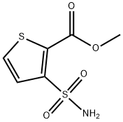 Methyl 3-aminosulfonylthiophene-2-carboxylate 구조식 이미지