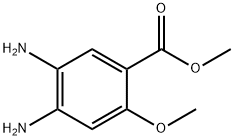 methyl 4,5-diamino-o-anisate Structure