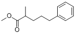 2-METHYL-5-PHENYL-PENTANOIC ACID METHYL ESTER Structure