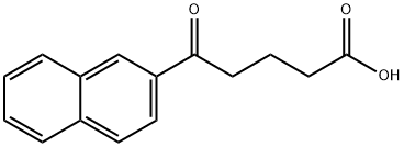 5-(2-NAPHTHYL)-5-OXOVALERIC ACID Structure