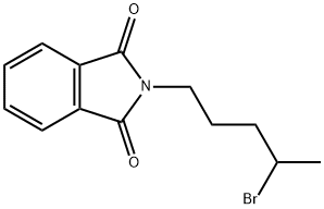 2-(4-BROMOPENTYL)-1H-ISIONDOLE-1,3(2H)DIONE 구조식 이미지