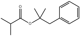 DIMETHYL BENZYL CARBINYL ISOBUTYRATE Structure