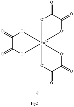 Potassium Ferric Oxalate Trihydrate Structure