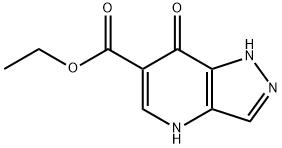 4,7-디히드로-7-옥소-1H-피라졸로[4,3-b]피리딘-6-카르복실산에틸에스테르 구조식 이미지