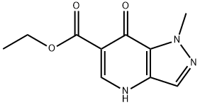1-METHYL-7-OXO-4,7-DIHYDRO-1H-PYRAZOLO[4,3-B]피리딘-6-카르복실산에틸에스테르 구조식 이미지