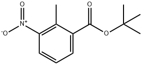 TERT-BUTYL 2-METHYL-3-NITROBENZOATE Structure