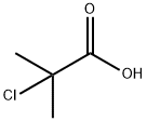 2-chloro-2-methylpropionic acid  구조식 이미지