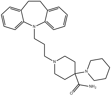 Carpipramine 구조식 이미지