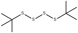 di-tert-butyl tetrasulphide Structure