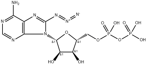 8-azidoadenosine diphosphate Structure