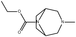 3-메틸-3,8-디아자비시클로[3.2.1]옥탄-8-카르복실산에틸에스테르 구조식 이미지