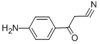 4-아미노-β-옥소벤젠프로판니트릴 구조식 이미지