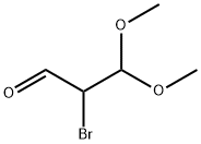 2-bromo-3,3-dimethoxypropionaldehyde Structure