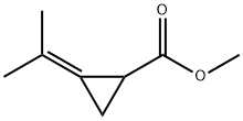 Cyclopropanecarboxylic acid, (1-methylethylidene)-, methyl ester (9CI) Structure