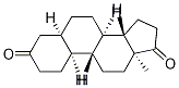 (5R,8R,9R,10S,13S,14S)-13-Methyldodecahydro-1H-cyclopenta[a]phenanthrene-3,17(2H,4H)-dione 구조식 이미지