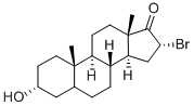 16A-BROMOANDROSTERONE Structure
