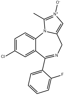 Midazolam 2-Oxide Structure