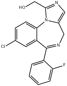 1'-HYDROXYMIDAZOLAM Structure