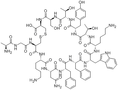 [TYR11 ]-SOMATOSTATIN Structure