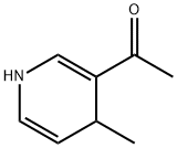 Ethanone, 1-(1,4-dihydro-4-methyl-3-pyridinyl)- (9CI) 구조식 이미지