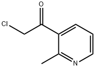 Ethanone, 2-chloro-1-(2-methyl-3-pyridinyl)- (9CI) Structure