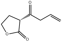 2(3H)-Furanone, dihydro-3-(1-oxo-3-butenyl)-, (3R)- (9CI) 구조식 이미지