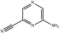 Pyrazinecarbonitrile, 6-amino- (9CI) 구조식 이미지
