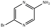 2-Amino-5-bromopyrazine 구조식 이미지