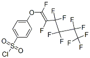 p-[(운데카플루오로헥세닐)옥시]벤젠설포닐클로라이드 구조식 이미지