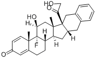 Naflocort Structure