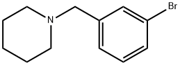 1-(3-Bromobenzyl)piperidine Structure
