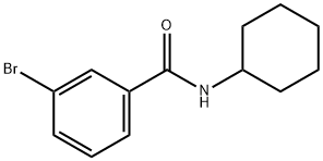 3-Bromo-N-cyclohexylbenzamide 구조식 이미지