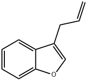 벤조푸란,3-(2-프로페닐)-(9CI) 구조식 이미지