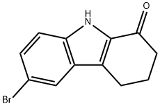 6-BROMO-2,3,4,9-TETRAHYDRO-1H-CARBAZOL-1-ONE Structure