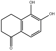 5,6-DIHYDROXY-1-TETRALONE Structure