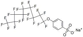 나트륨4-퍼플루오로노닐옥시벤젠설포네이트 구조식 이미지