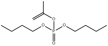 Phosphoric acid dibutylisopropenyl ester 구조식 이미지