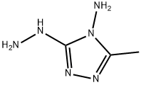 3-HYDRAZINO-5-METHYL-4H-1,2,4-TRIAZOL-4-YLAMINE HYDROCHLORIDE 구조식 이미지