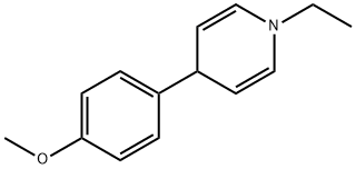 Pyridine, 1-ethyl-1,4-dihydro-4-(4-methoxyphenyl)- (9CI) Structure
