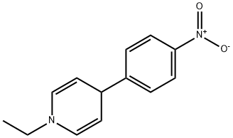 Pyridine, 1-ethyl-1,4-dihydro-4-(4-nitrophenyl)- (9CI) Structure