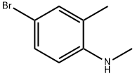 4-bromo-N,2-dimethylaniline Structure