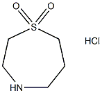 1,4-Thiazepane-1,1-dione hydrochloride Structure