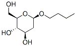 alpha-D-arabino-Hexopyranoside, butyl 2-deoxy- (9CI) Structure